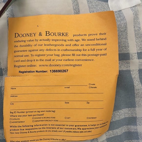 Dooney Bourke robin eggs blue tote - Picture 10 of 11